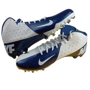 Nike Vapor Carbon Elite Football Cleats Mens 16 Midnight Blue Hyperfuse Sports‎